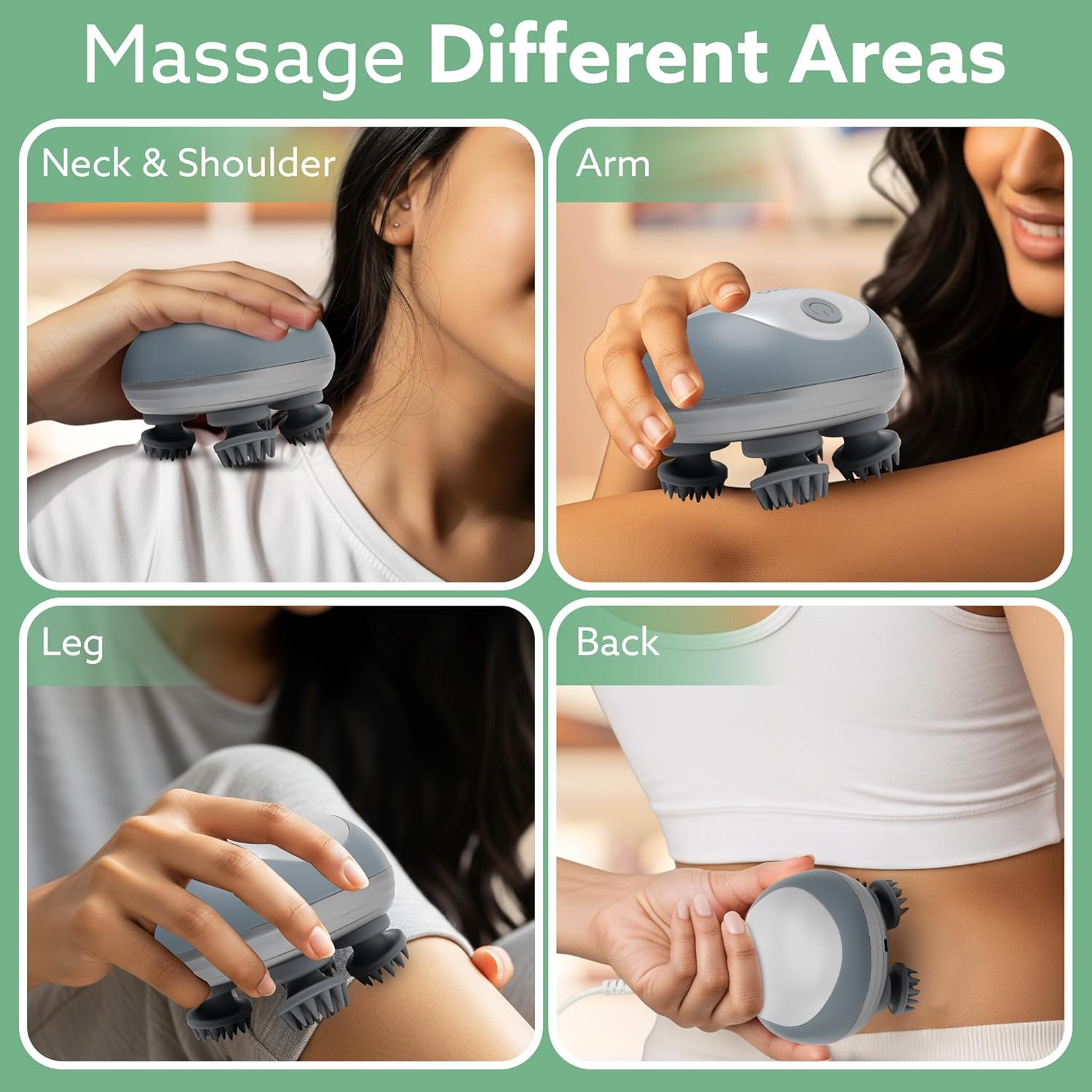Massager, Massage Machine For Body Pain, Head Massager For Scalp, Shoulder Massager, Scalp Massager, Heated Massager, Shoulder and Neck Massage, Pain Relief